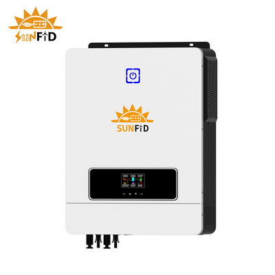 Inversor solar híbrido puro senoidal de 7200 W, carregador solar MPPT para sistema de armazenamento de energia