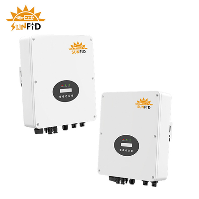Inversor de bombeamento solar GPRS RS485 3000 W com entrada AC MPPT