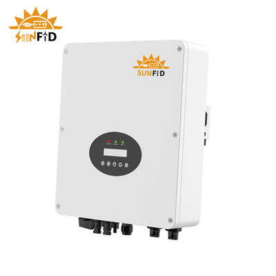 Inversor de bomba solar de sistemas agrícolas fotovoltaicos de 3 KW com MPPT 2 entradas CC