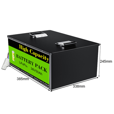 A bateria da substituição 36V 50Ah 12s1p LifePO4 de Lifepo4 SLA personalizou o carro do golfe, E-bicicleta, E-&quot;trotinette&quot; BMS