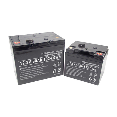Bateria recarregável 80Ah 12.8V da substituição de Lifepo4 SLA para elétrico