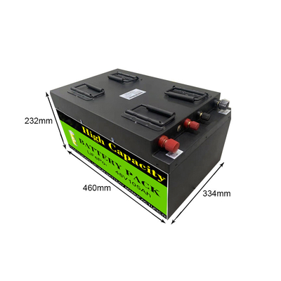 poder do backup de bateria da substituição 105Ah de 72V Lifepo4 SLA para a câmera de acampamento do CCTV do sistema solar