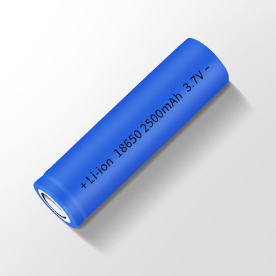 pilha de bateria 25R de 2500mAh Lifepo4 3.7V recarregável 18650 cilíndricos