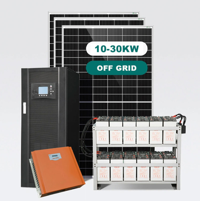 Híbrido fora do sistema 3KW 5KW 8KW 10KW das energias solares da grade com baterias