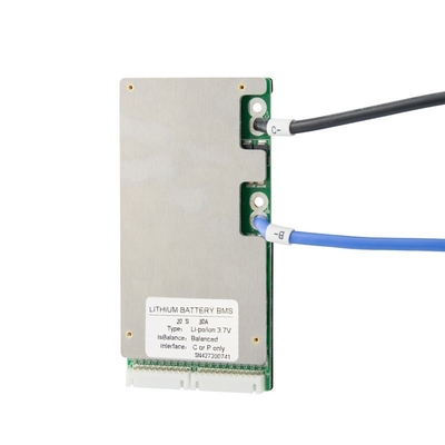 50A BMS For Lithium Ion Battery 17s 60V com a bicicleta elétrica de Ebike da placa da proteção do PWB do Pcm do controle de temperatura