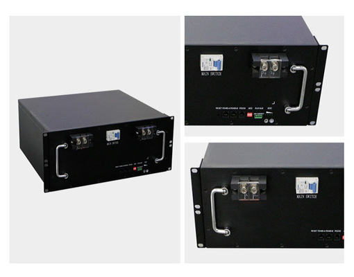 Ciclo profundo de Ion Battery 48V 100Ah do lítio das telecomunicações Lifepo4 para o sistema de Electric Power