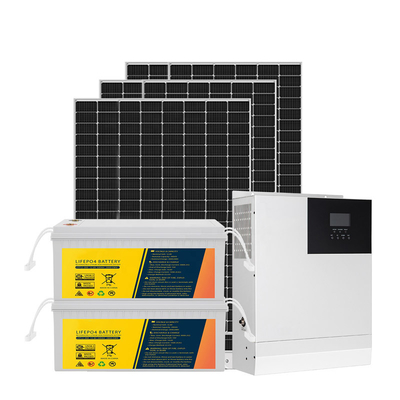 3KW fora do jogo 50HZ 60HZ MPPT 110-250V do sistema solar da casa da grade