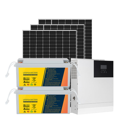 6KW 5KW fora do sistema fotovoltaico das energias solares do sistema das energias solares da grade com bateria