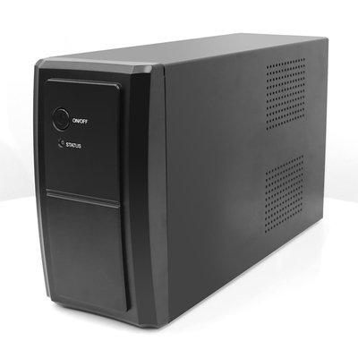 Fase monofásica de bateria de lítio 650VA da exposição de diodo emissor de luz 6000mAh UPS