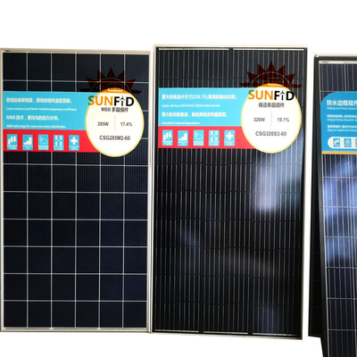 450W painel solar Monocrystalline Frameless 10BB bifacial para o sistema residencial do armazenamento de energia