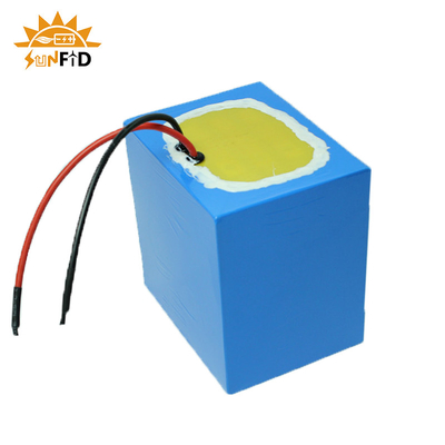 Fosfate a luz de rua solar do bloco 12.8V 6ah 32700 recarregáveis da bateria de lítio