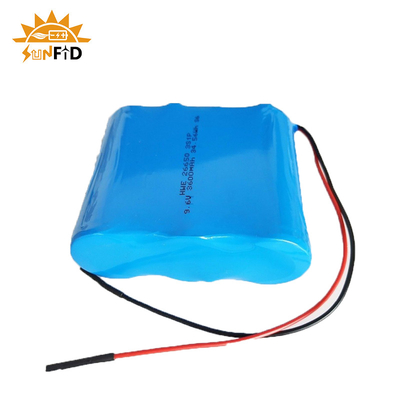 bloco recarregável 26650 3S1P Lifepo4 da bateria de lítio de 9.6V 3.6Ah