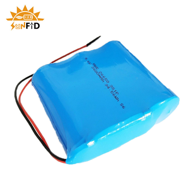 bloco recarregável 26650 3S1P Lifepo4 da bateria de lítio de 9.6V 3.6Ah
