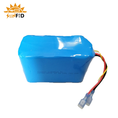 diodo emissor de luz solar recarregável do bloco 8S1P da bateria de lítio de 25.6v 6Ah que ilumina o bloco da bateria LifePO4
