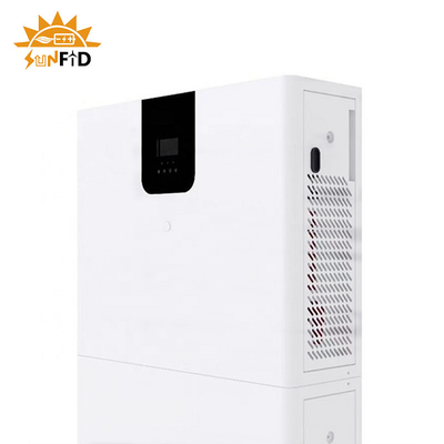 sistema vertical do armazenamento de energia da bateria da parede do lítio de 5kW 10KW