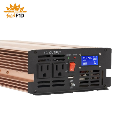 inversor puro 24V 110V 220V da onda de seno de 48V 1500W 12V