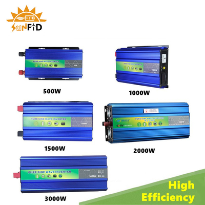 C.C. pura do inversor 48V do poder de onda do seno de 2000W 12V 24V a C.A. 110V 220V