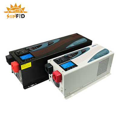 24V 240V inversor puro 48V 120V da onda de seno de 10000 watts com carregador da C.A.