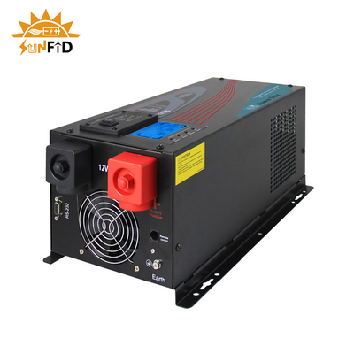 24V 240V inversor puro 48V 120V da onda de seno de 10000 watts com carregador da C.A.