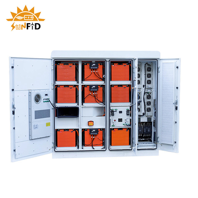 sistemas comerciais 96V 148KWH do armazenamento da bateria solar de 384V 192V