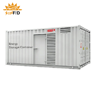 1000 recipiente comercial dos sistemas 2000 2500Kwh 20FT 40FT do armazenamento da bateria 1500Kwh solar