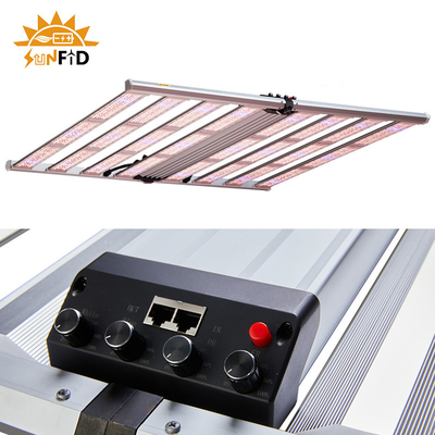 O diodo emissor de luz da planta interna da horticultura cresce 1000W claro ajusta o interruptor UV Dimmable do IR do espectro