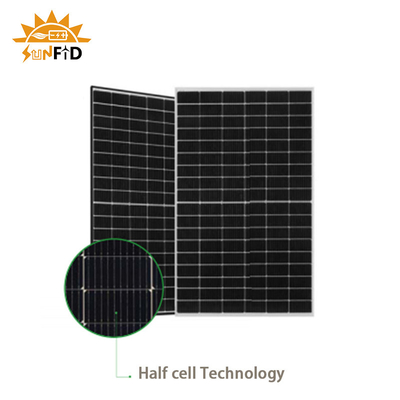O sistema do armazenamento de energia personalizou pilhas bifaciais Monocrystalline solares dos painéis 400W PERC 108