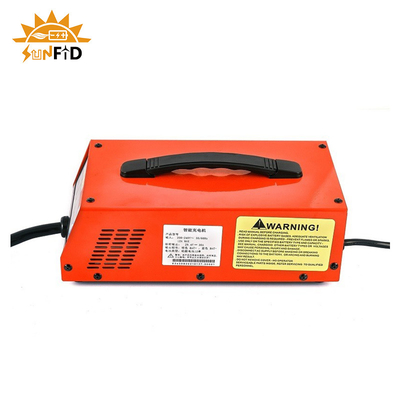 ferro vermelho Shell do carregador de bateria 12V do ferro do lítio de 36V 45A 24V 50A 48V 40A 60V 35A 72V 30A 84V 25A 96V20A