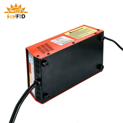 ferro vermelho Shell do carregador de bateria 12V do ferro do lítio de 36V 45A 24V 50A 48V 40A 60V 35A 72V 30A 84V 25A 96V20A