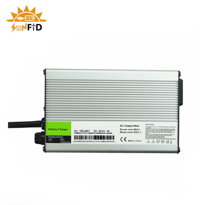 carregador de bateria 24v do lítio de 12v Ebike 36v 48v 52v 60v 72v para a forquilha elétrica do &quot;trotinette&quot; elétrico