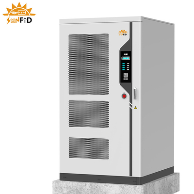 215KWH Bateria Cabinet de energia solar integrada Sistema de armazenamento de energia comercial e industrial