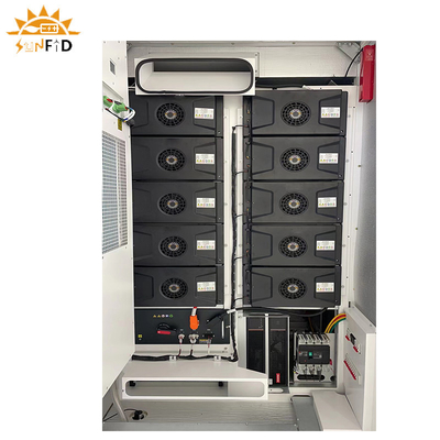 215KWH Bateria Cabinet de energia solar integrada Sistema de armazenamento de energia comercial e industrial