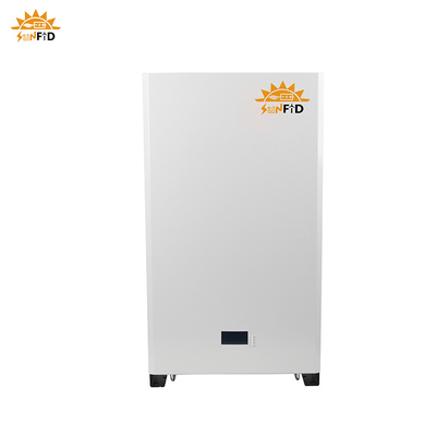 51.2V 200Ah LiFePO4 Montagem na parede 10KWh Sistema de bateria doméstica Vida útil de ciclo longo