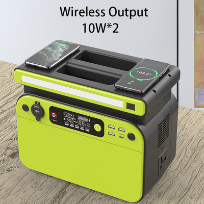central elétrica 500W portátil exterior 110V 220V LiFePO4