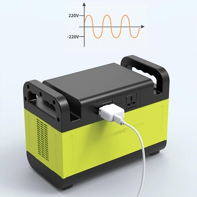 onda de seno pura portátil 1210Wh da central elétrica 1500W 5V-20V