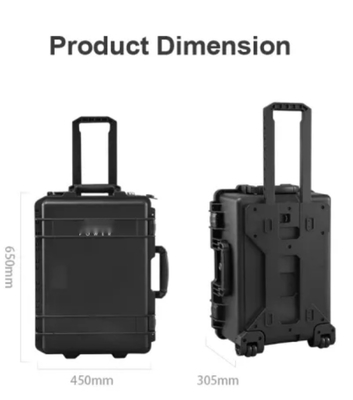 Gerador de poder portátil recarregável impermeável 5000W 5000Wh