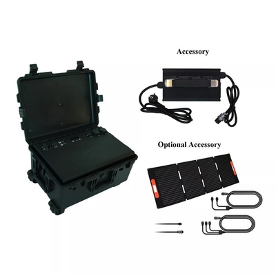 Gerador de poder portátil recarregável impermeável 5000W 5000Wh
