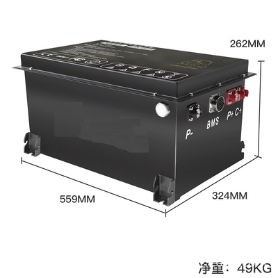 carro EZ-GO LFP de Ion Battery Pack For Golf do lítio de 105Ah 48v