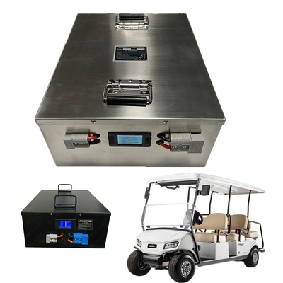 bloco da bateria de lítio do carrinho de golfe de 80Ah Lifepo4 48 volts para o carro do clube