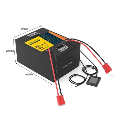 Bloco 48V 80Ah Lifepo4 da bateria de lítio do carrinho de golfe de Yamaha