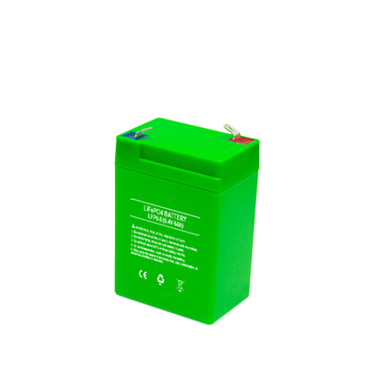 Bateria profunda da motocicleta LifePO4 do poder do ciclo da bateria 6.4V 6Ah da substituição de LifePO4 SLA