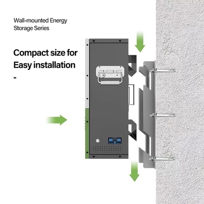 Sistemas residenciais do armazenamento de energia da casa da bateria do sistema 48v 100ah Lifepo4 do armazenamento de energia da montagem em rack