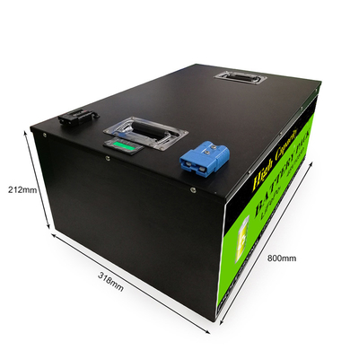 poder do backup de bateria da substituição 105Ah de 72V Lifepo4 SLA para a câmera de acampamento do CCTV do sistema solar