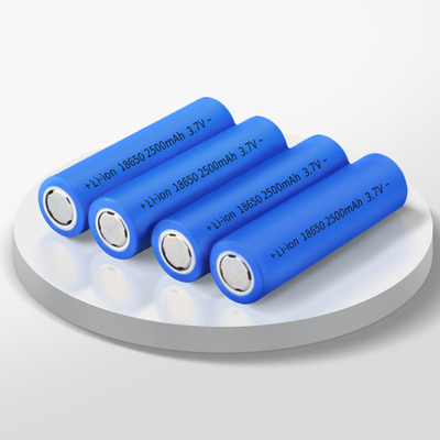 pilha de bateria 25R de 2500mAh Lifepo4 3.7V recarregável 18650 cilíndricos