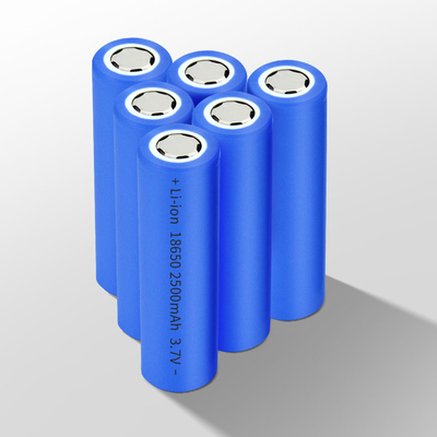 pilha de bateria 25R de 2500mAh Lifepo4 3.7V recarregável 18650 cilíndricos