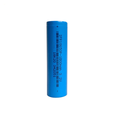 Pilha de bateria 18650 Lifepo4 3.2v 1800mah para a tocha da luz da lâmpada
