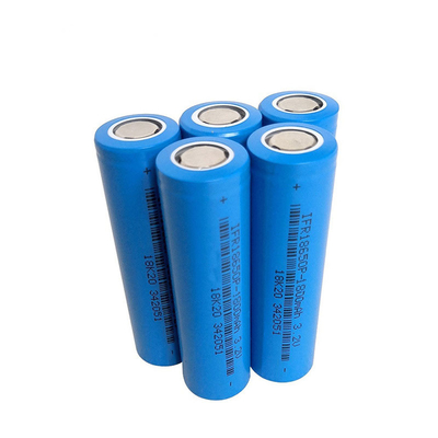Pilha de bateria 18650 Lifepo4 3.2v 1800mah para a tocha da luz da lâmpada