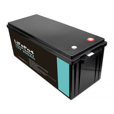 200A lítio Ion Battery UPS Lifepo4 12V para o acampamento do monitor do CCTV