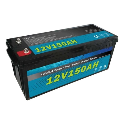 Baterias do lazer Lifepo4 para o sistema do armazenamento de energia solar das camionetes de campista 12V 150AH rv