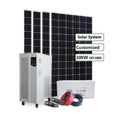 Híbrido fora do sistema 3KW 5KW 8KW 10KW das energias solares da grade com baterias